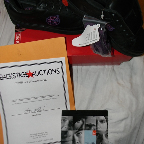 2004 eS K6 x Anthrax Prototype Shoe - Pair #5 - Picture 7 of 8